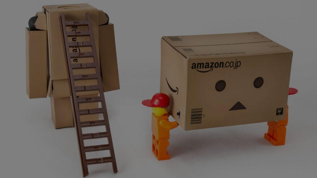 a photo of package from amazon