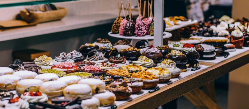 a photo of bakery goods