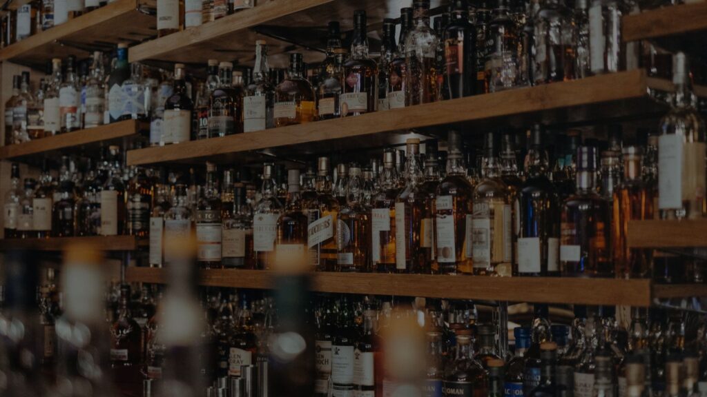 a liqour shop