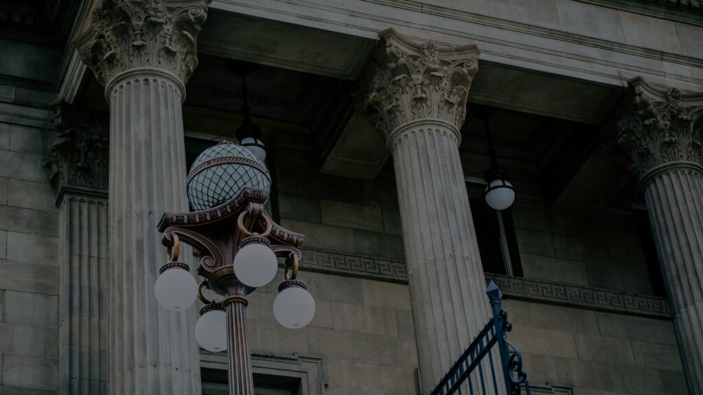 exterior photo of law building