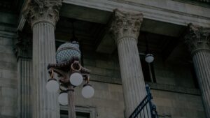 exterior photo of law building