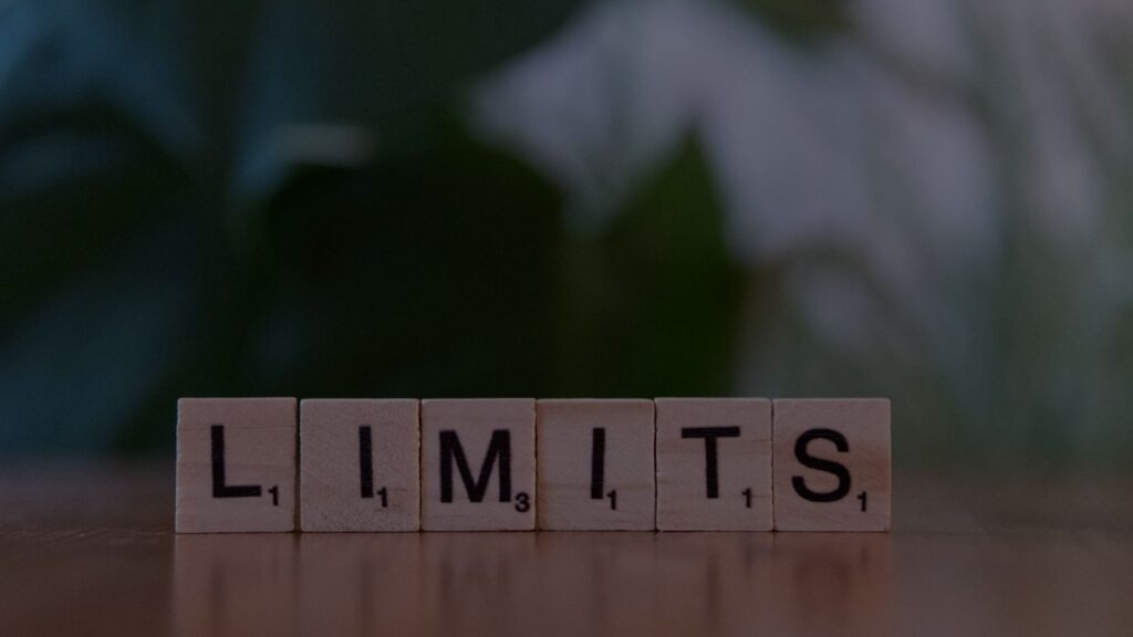 photo of word limits