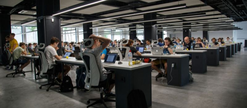 photo of employees