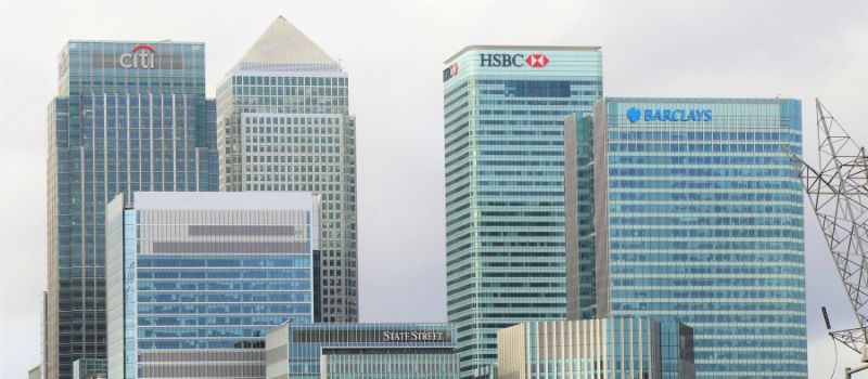 couple of bank building
