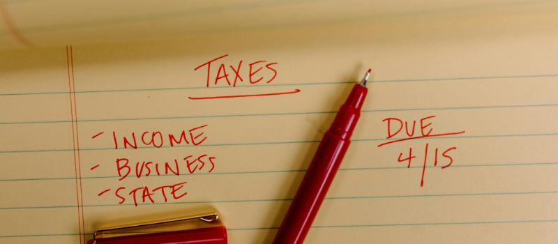 net income breakdown written on it