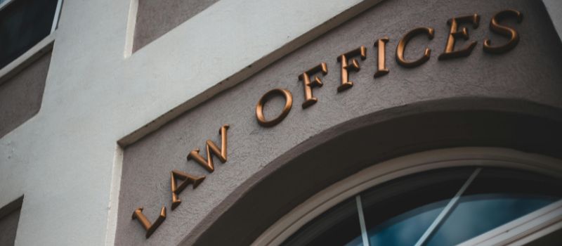 a photo of law office