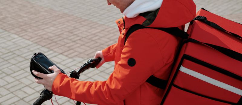 a delivery man