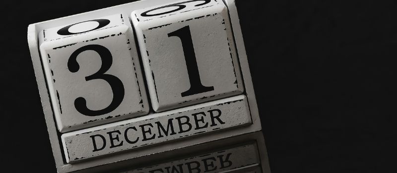 a photo of december 31