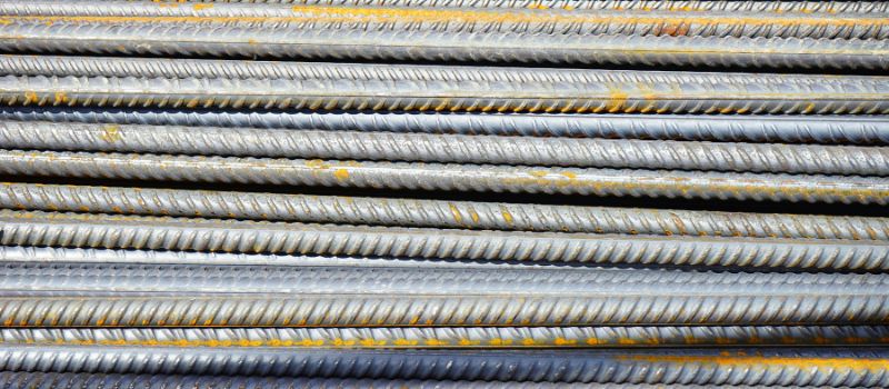 a photo construction rebars